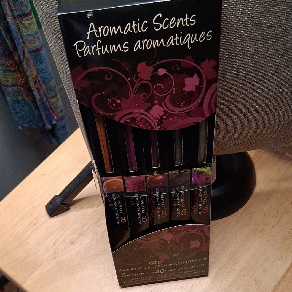 Aromatic Scents Incense Stick Collection - Multicolor